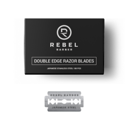 Классические сменные лезвия REBEL BARBER Double Edge Blade 100 шт